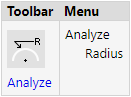 radius menu