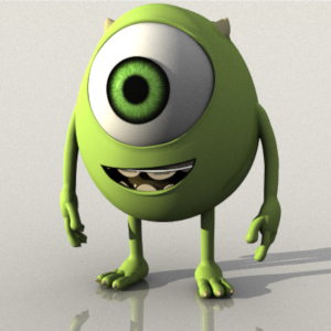 Kid Mike Wazowski by Clara Braem 300